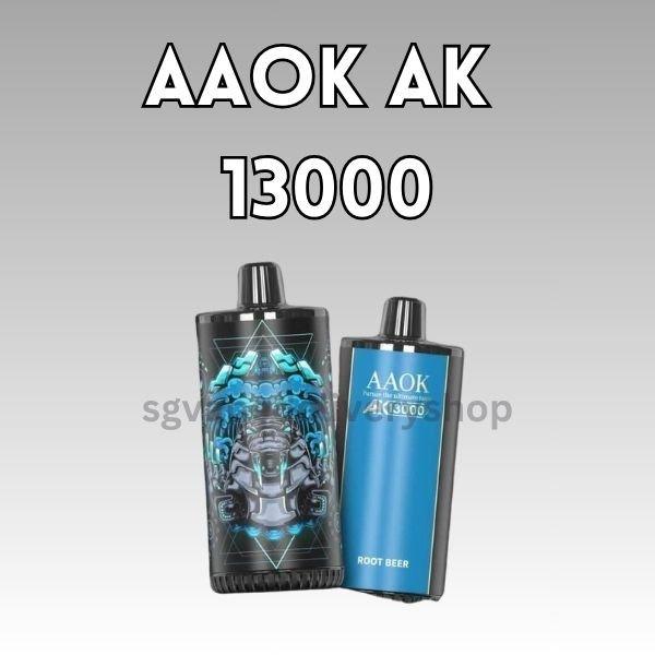 Aaok AK 13000 Puffs - sgvapedeliveryshop