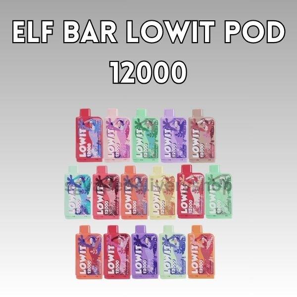 Elf Bar Lowit Pod 12000 Puffs - sgvapedeliveryshop