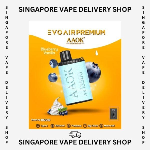 Aaok-evo-air-13500-blueberry-vanilla-(SG VAPE DELIVERY SHOP)