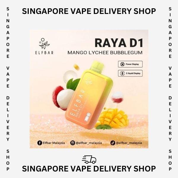 elf-bar-raya-d1-13000-mango-lychee-bubblegum-(SG VAPE DELIVERY SHOP)