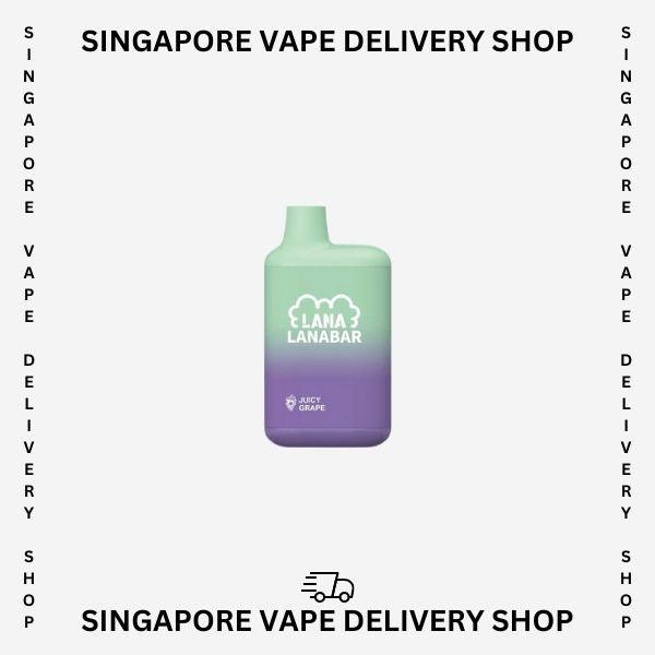 Lana-Bar-5000-juicy-grape-(SG VAPE DELIVERY SHOP)