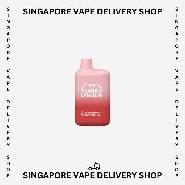 Lana-Bar-5000-strawberry-watermelon-(SG VAPE DELIVERY SHOP)