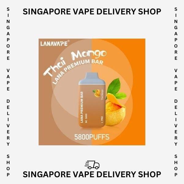 Lana-premium-bar-5800-thai-mango-(SG VAPE DELIVERY SHOP)