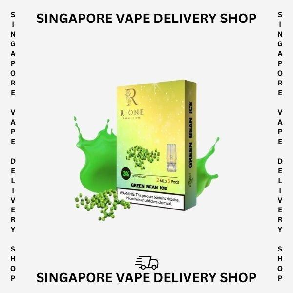 R-one-pod-green-bean-(SG VAPE DELIVERY SHOP)