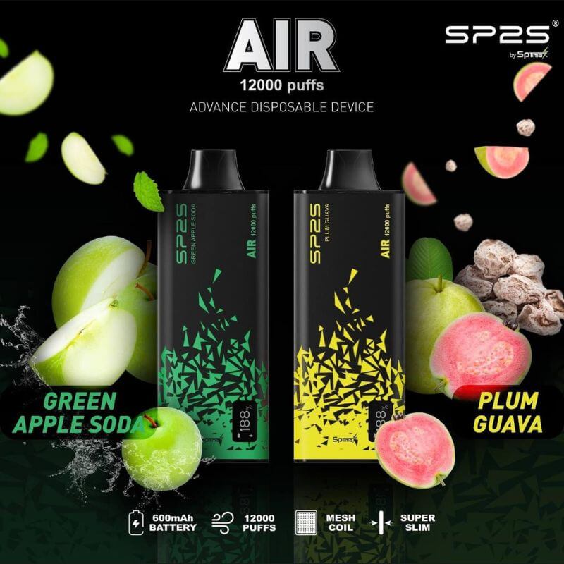 SP2s-AIR-12000-GREEN-APPLE-SODA-(sg vape delivery shop)