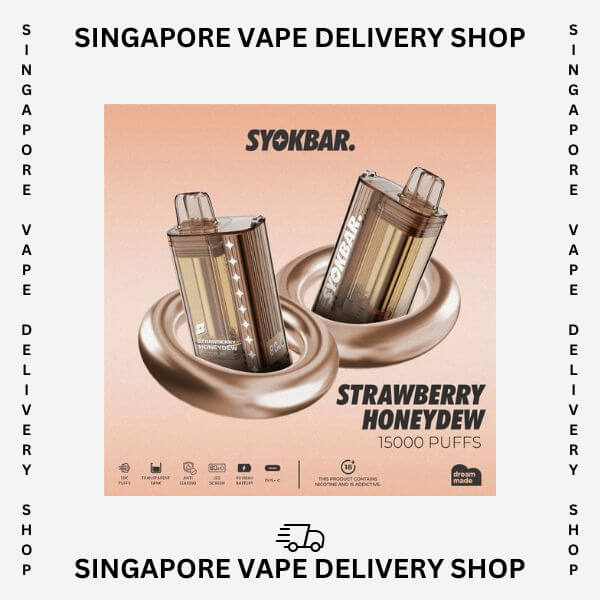 Syok_bar_15000_Strawberry_honeydew_(sg vape delivery shop)