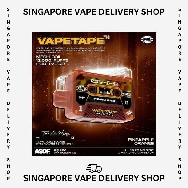 Vapetape-12000-pineapple-orange-(SG VAPE DELIVERY SHOP)