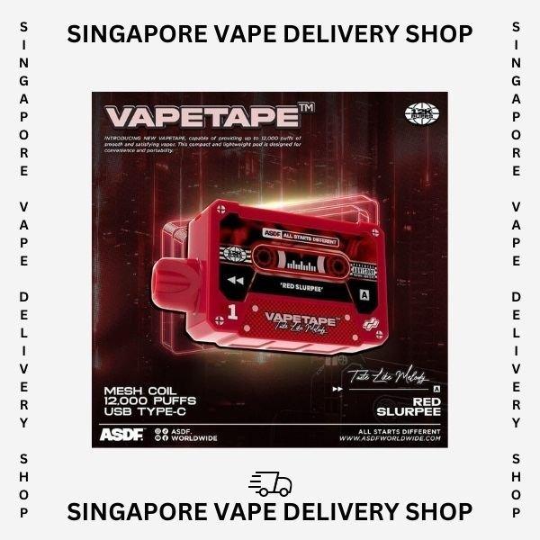 Vapetape-12000-red-slurpee-(SG VAPE DELIVERY SHOP)