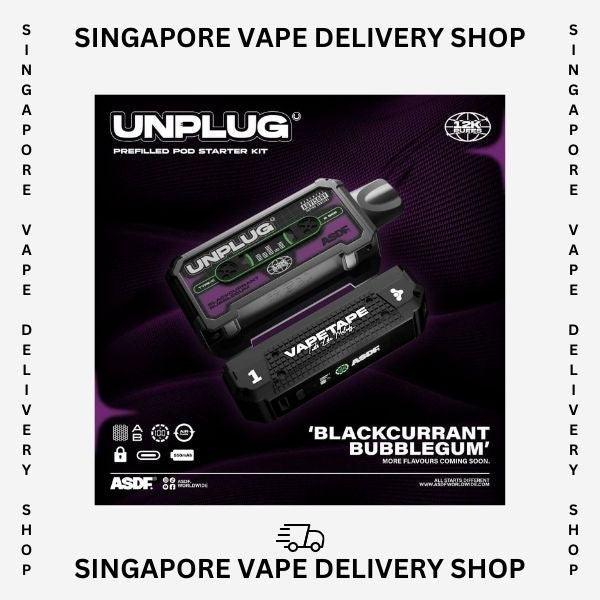 vapetape-unplug-kit-12000-blackcurrant-bubblegum-(SG VAPE DELIVERY SHOP)